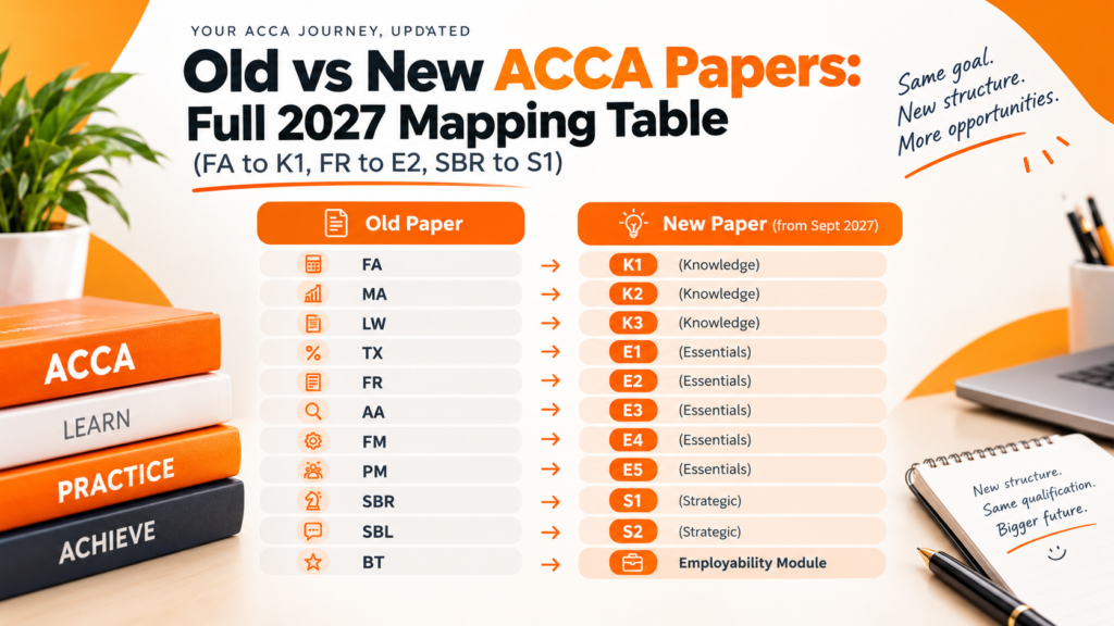 Old vs New ACCA Papers
