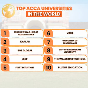 Top ACCA universities in the world