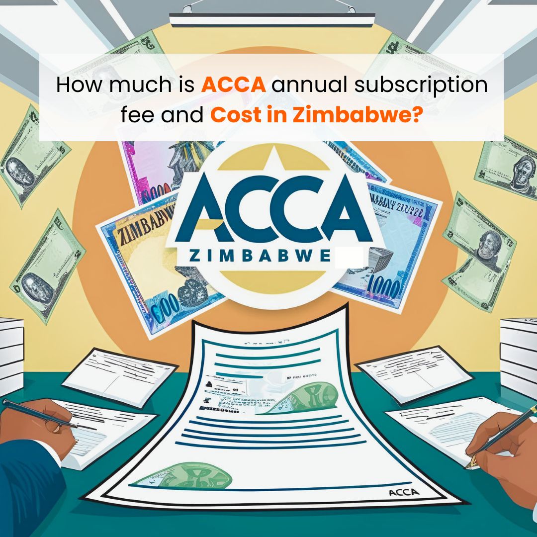 How much is ACCA annual subscription fee and cost in Zimbabwe?