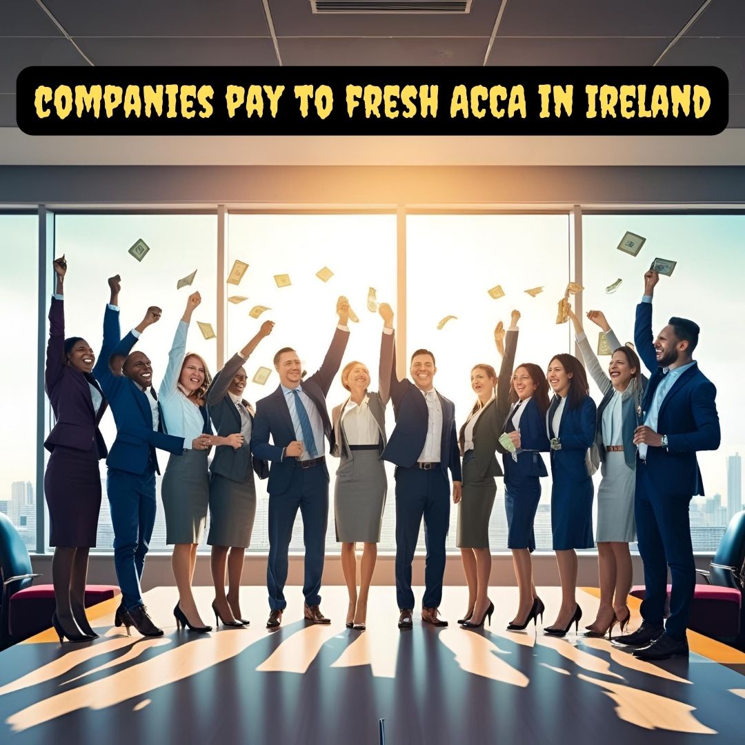 How much do companies pay to fresh ACCA in Ireland?