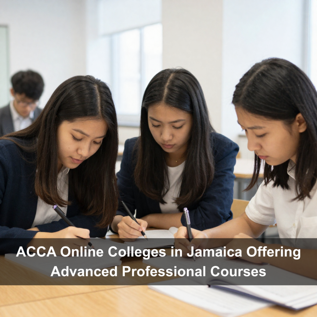ACCA Online Colleges in Jamaica Offering Advanced Professional Courses