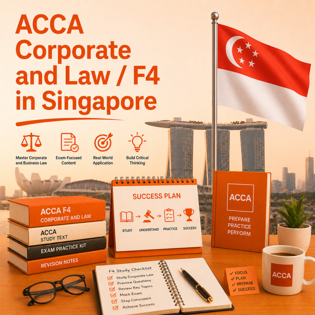 ACCA Corporate and Law F4 in Singapore Complete Guide to Pass on First Attempt
