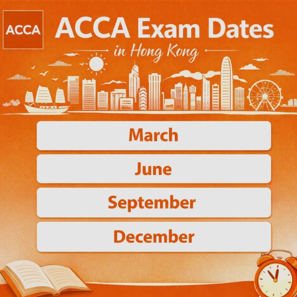 ACCA Exam Dates in Hong Kong