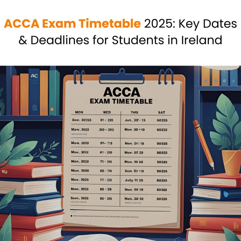 ACCA Exam Timetable 2025 Key Dates & Deadlines for Students in Ireland