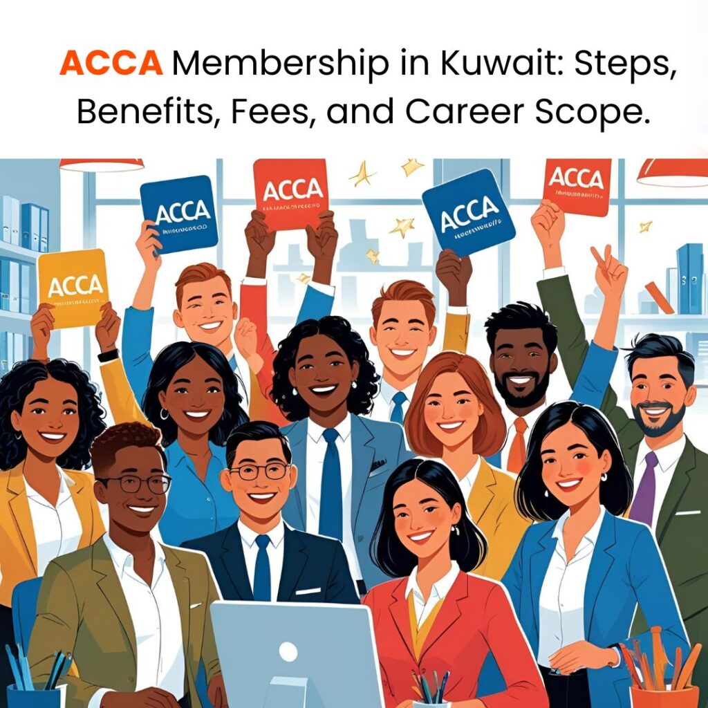 ACCA Membership in Kuwait Steps, Benefits, Fees, and Career Scope.