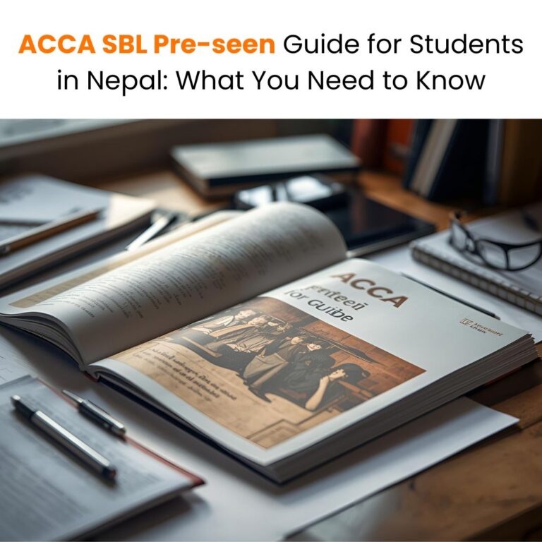 ACCA SBL Pre-seen Guide for Students in Nepal What You Need to Know
