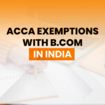 ACCA exemptions with b.com