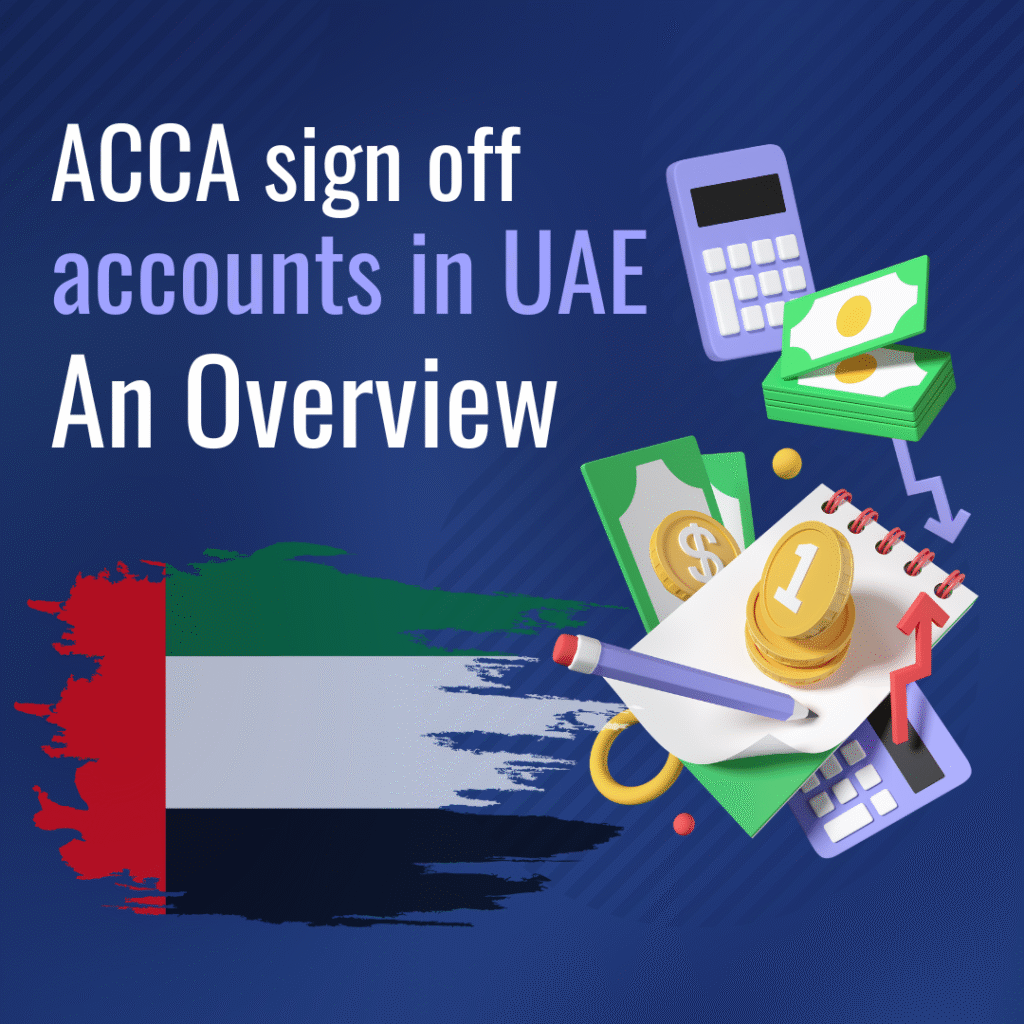 acca sign off accounts