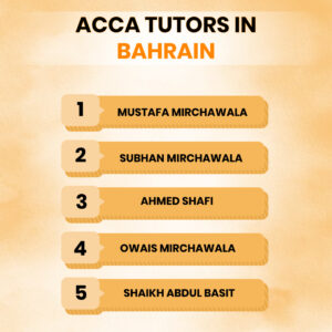 ACCA tutors in Bahrain