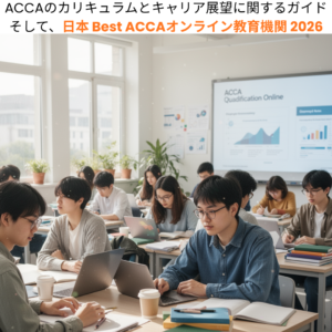 ACCAのカリキュラムとキャリア展望に関するガイドそして、日本 Best ACCAオンライン教育機関 2026