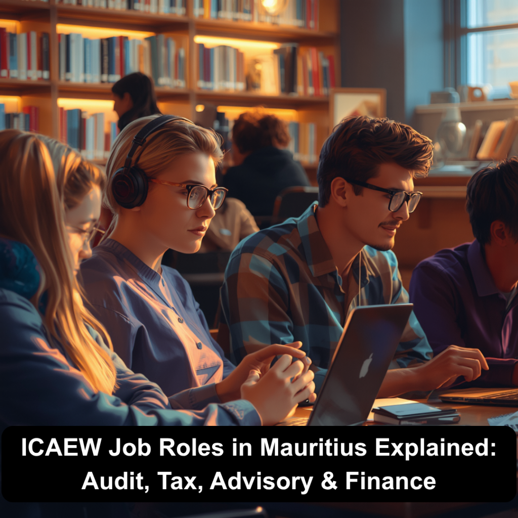 ICAEW Job Roles in Mauritius Explained: Audit, Tax, Advisory & Finance