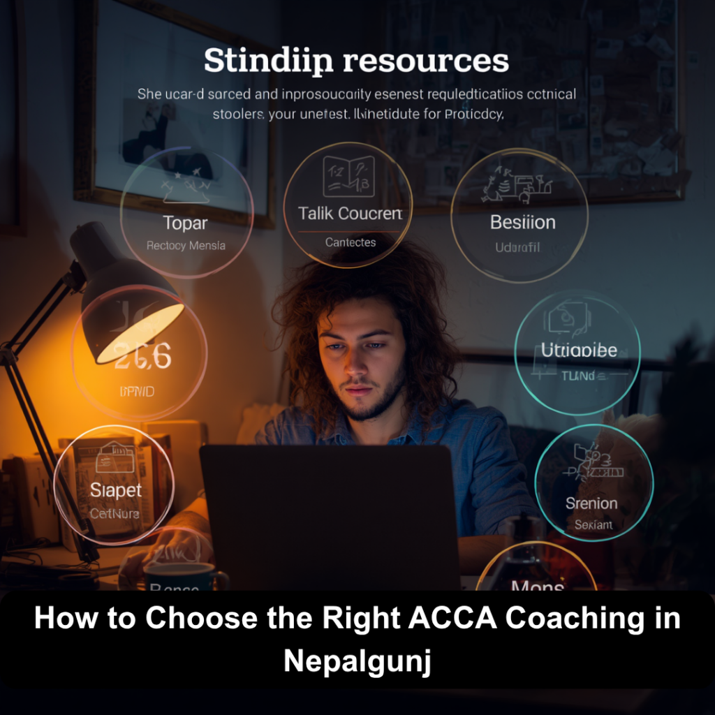 How to Choose the Right ACCA Coaching in Nepalgunj