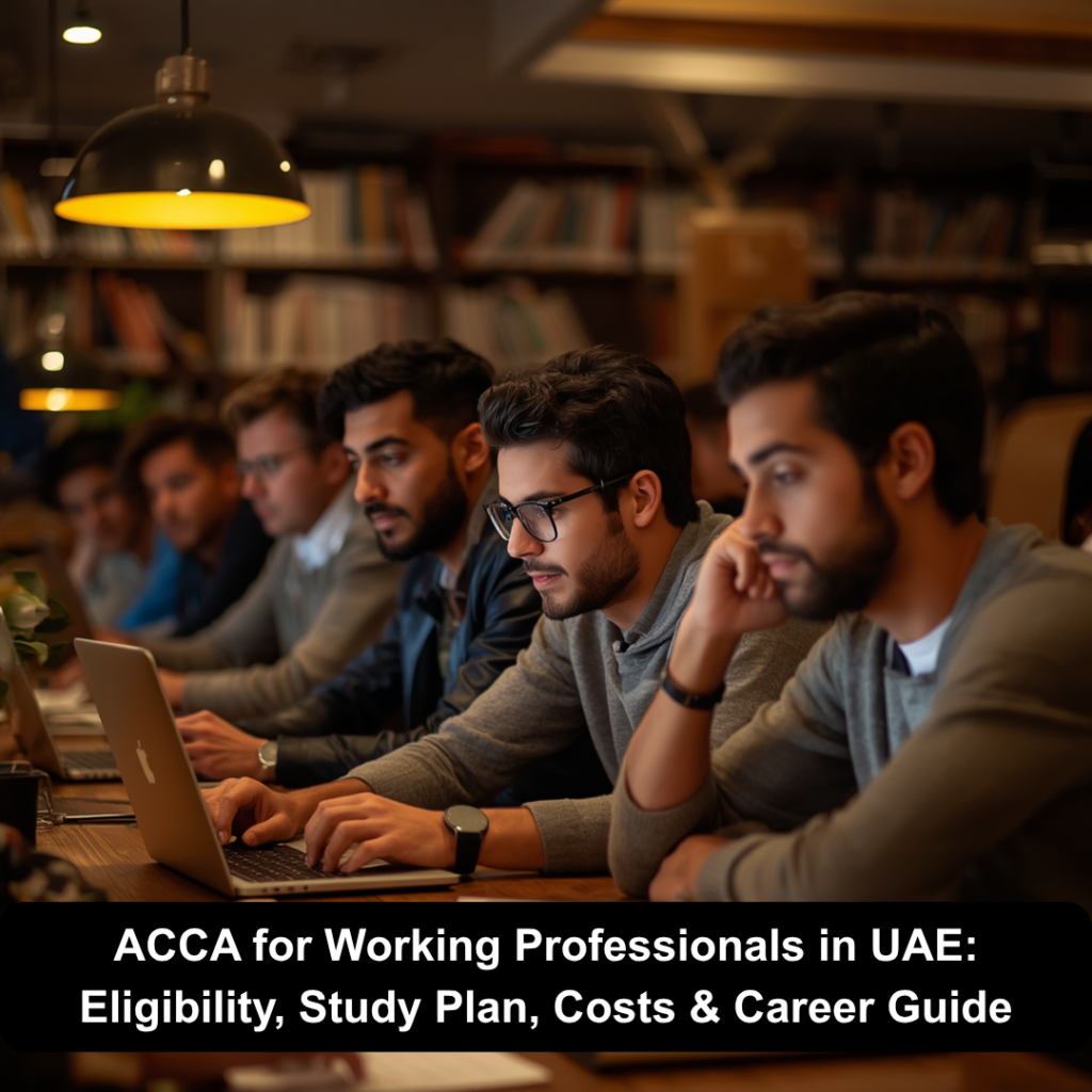 ACCA for Working Professionals in the UAE: Eligibility, Study Plan, Costs & Career Guide