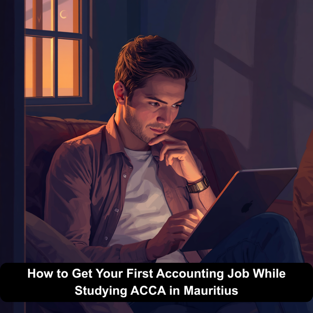 How to Get Your First Accounting Job While Studying ACCA in Mauritius