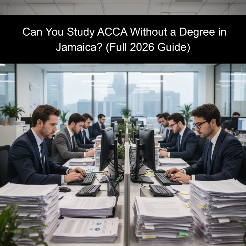 Can You Study ACCA Without a Degree in Jamaica? (Full 2026 Guide)