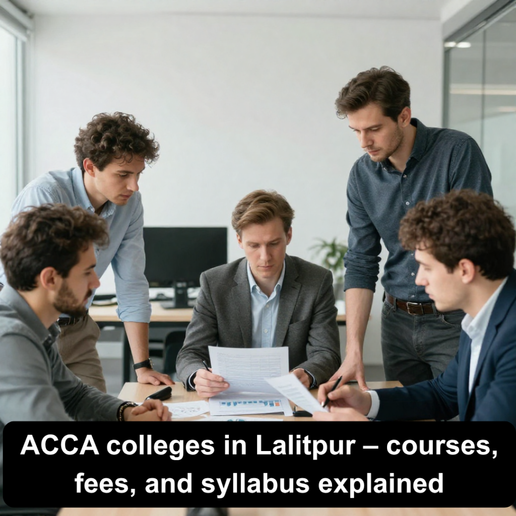 ACCA colleges in Lalitpur – courses, fees, and syllabus explained