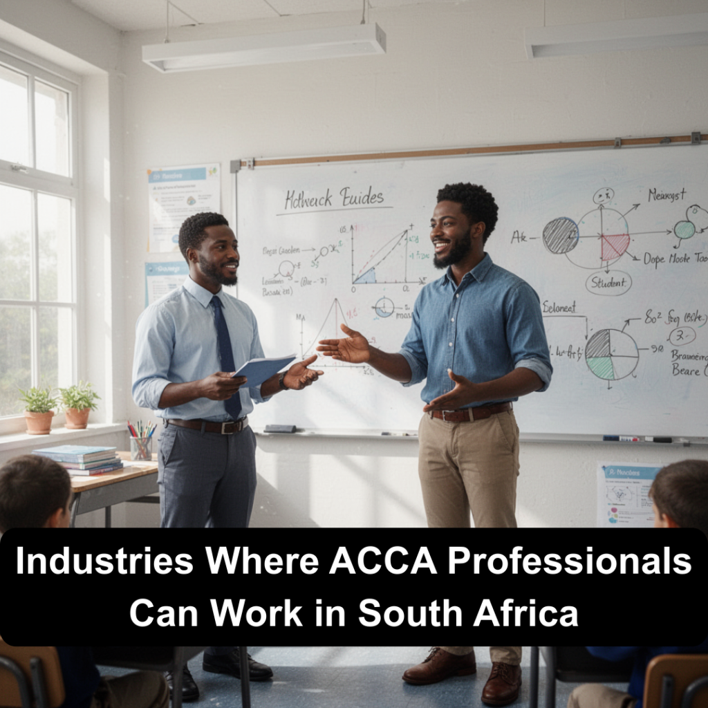 Industries Where ACCA Professionals Can Work in South Africa