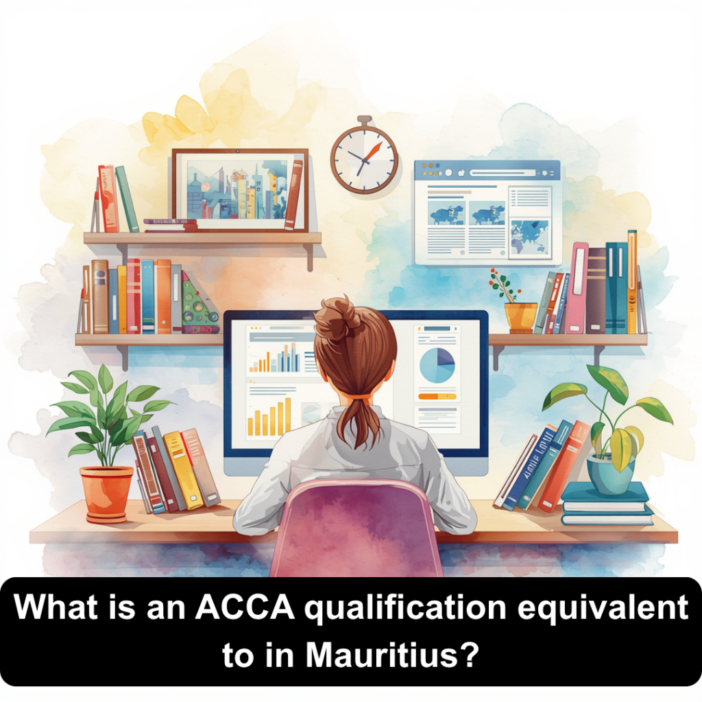 What is an ACCA qualification equivalent in Mauritius?