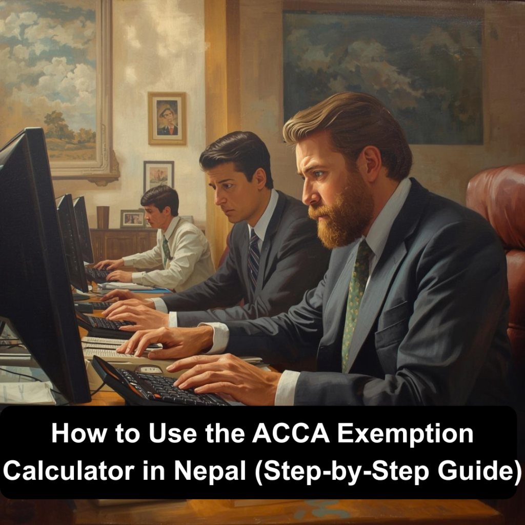 How to Use the ACCA Exemption Calculator in Nepal (Step-by-Step Guide)