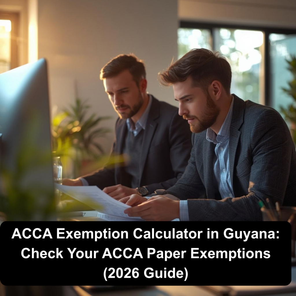 ACCA Exemption Calculator in Guyana: Check Your ACCA Paper Exemptions (2026 Guide)
