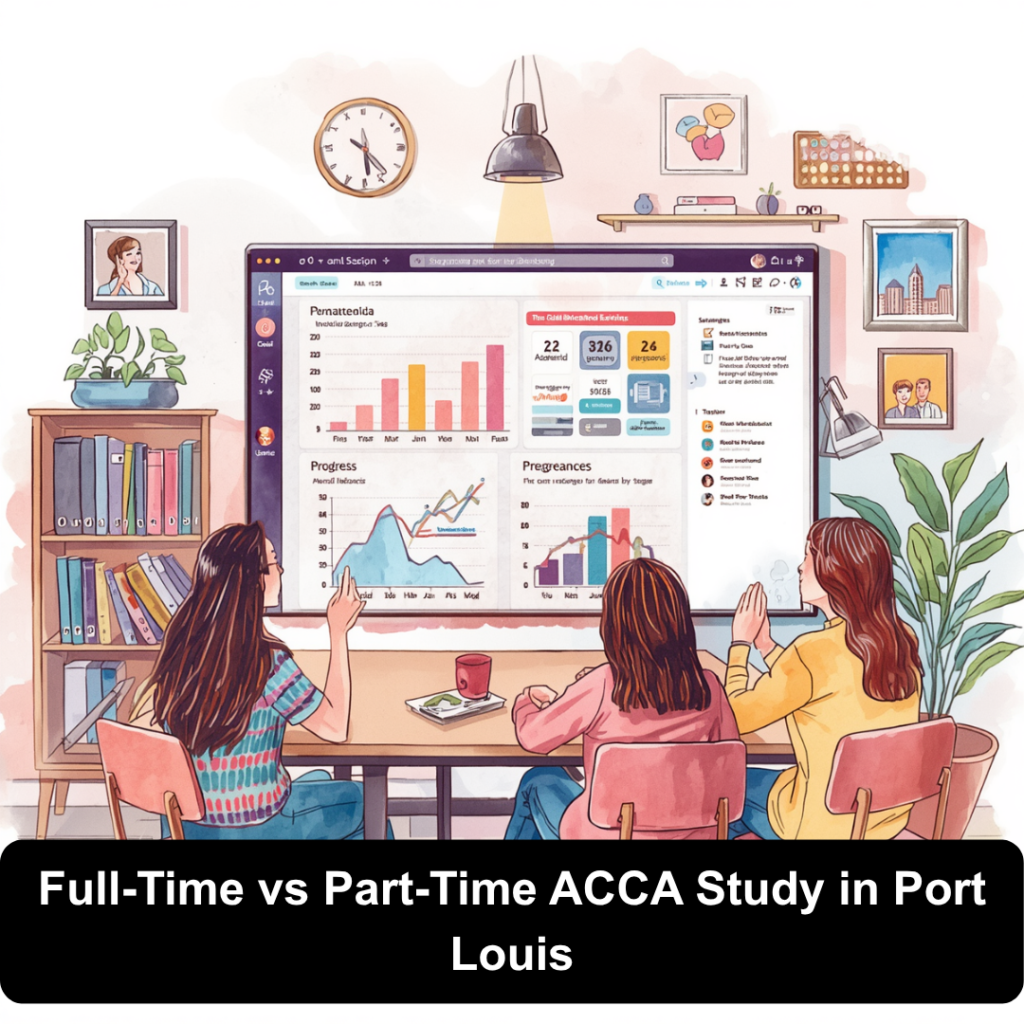 Full-Time vs Part-Time ACCA Study in Port Louis
