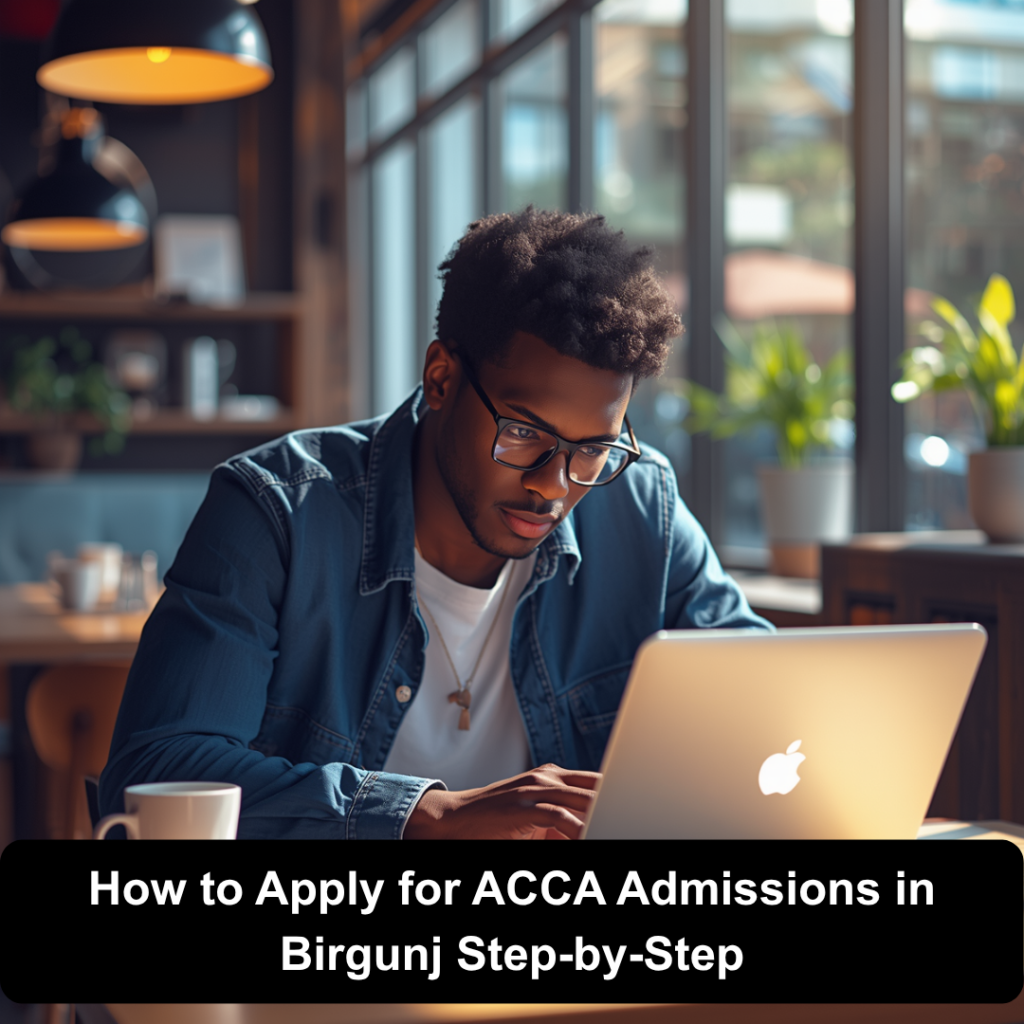 How to Apply for ACCA admissions in Birgunj Step-by-Step