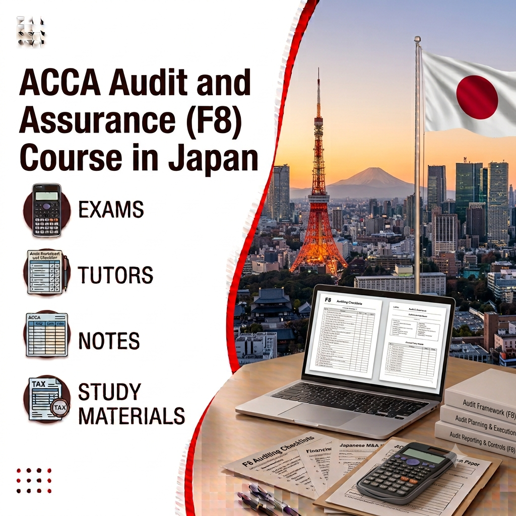 Best ACCA Audit and Assurance (F8) Course in Japan for 2026-27