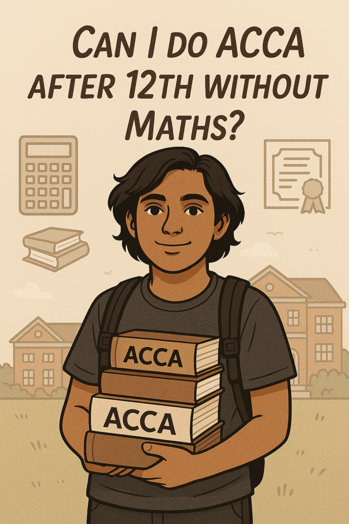 can i do acca after 12th without maths