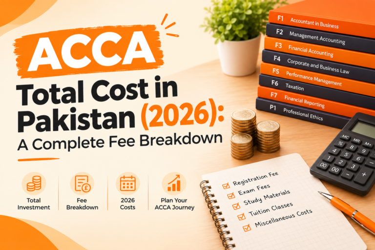 ACCA total cost in Pakistan for 2026