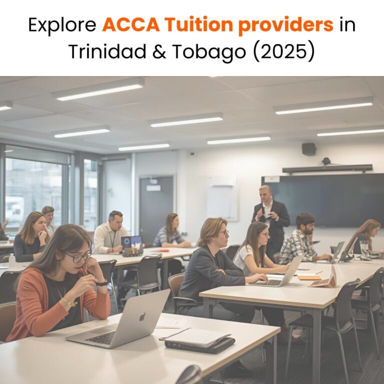 Explore ACCA Tuition providers in Trinidad & Tobago (2025)