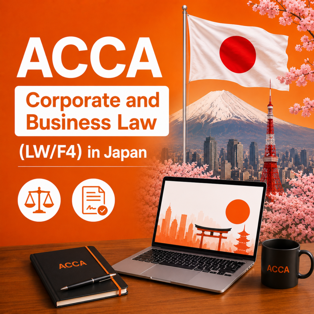 How to Pass ACCA Corporate and Business Law (LWF4) in Japan