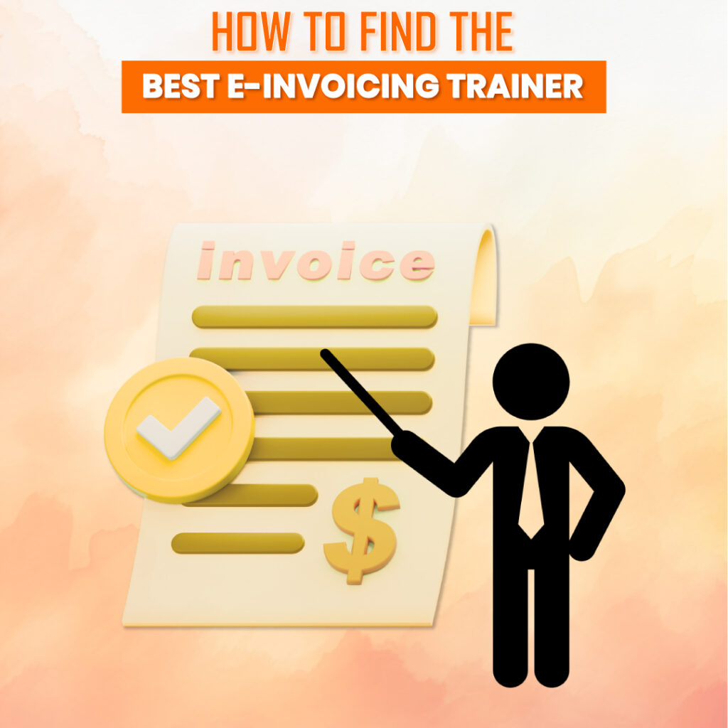 best e-invoicing trainer