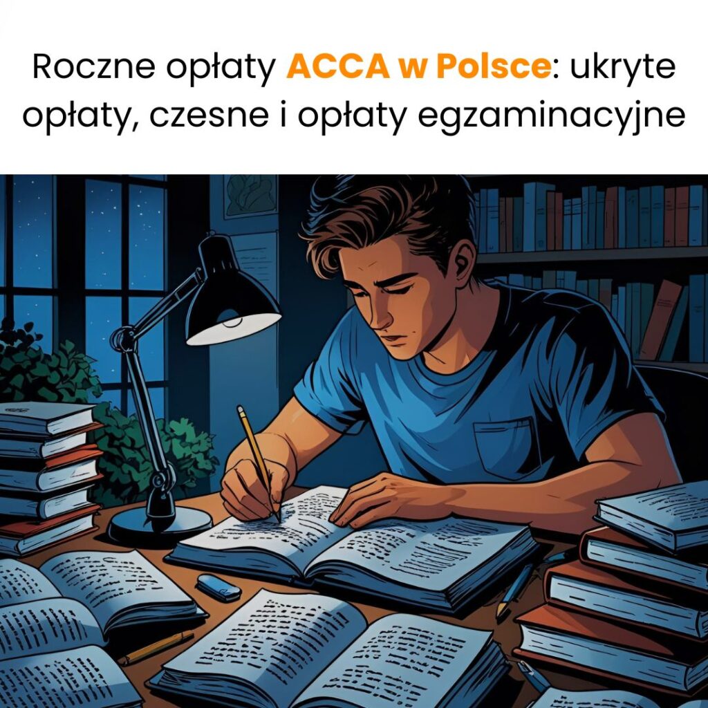 Roczne opłaty ACCA w Polsce: ukryte opłaty, czesne i opłaty egzaminacyjne 2025