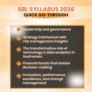 ACCA SBL Syllabus