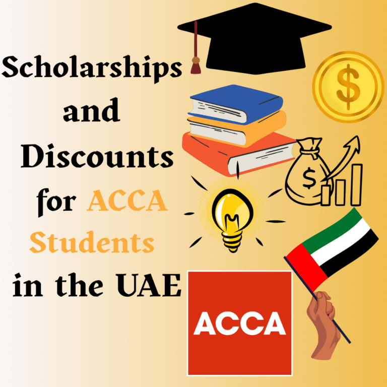 Scolarships and Discounts for ACCA students in the UAE acca students acca in the UAE