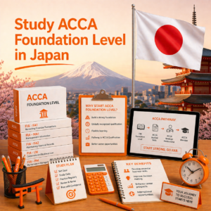 Study ACCA Foundation Level in Japan Flexible Online Learning for Bright Futures