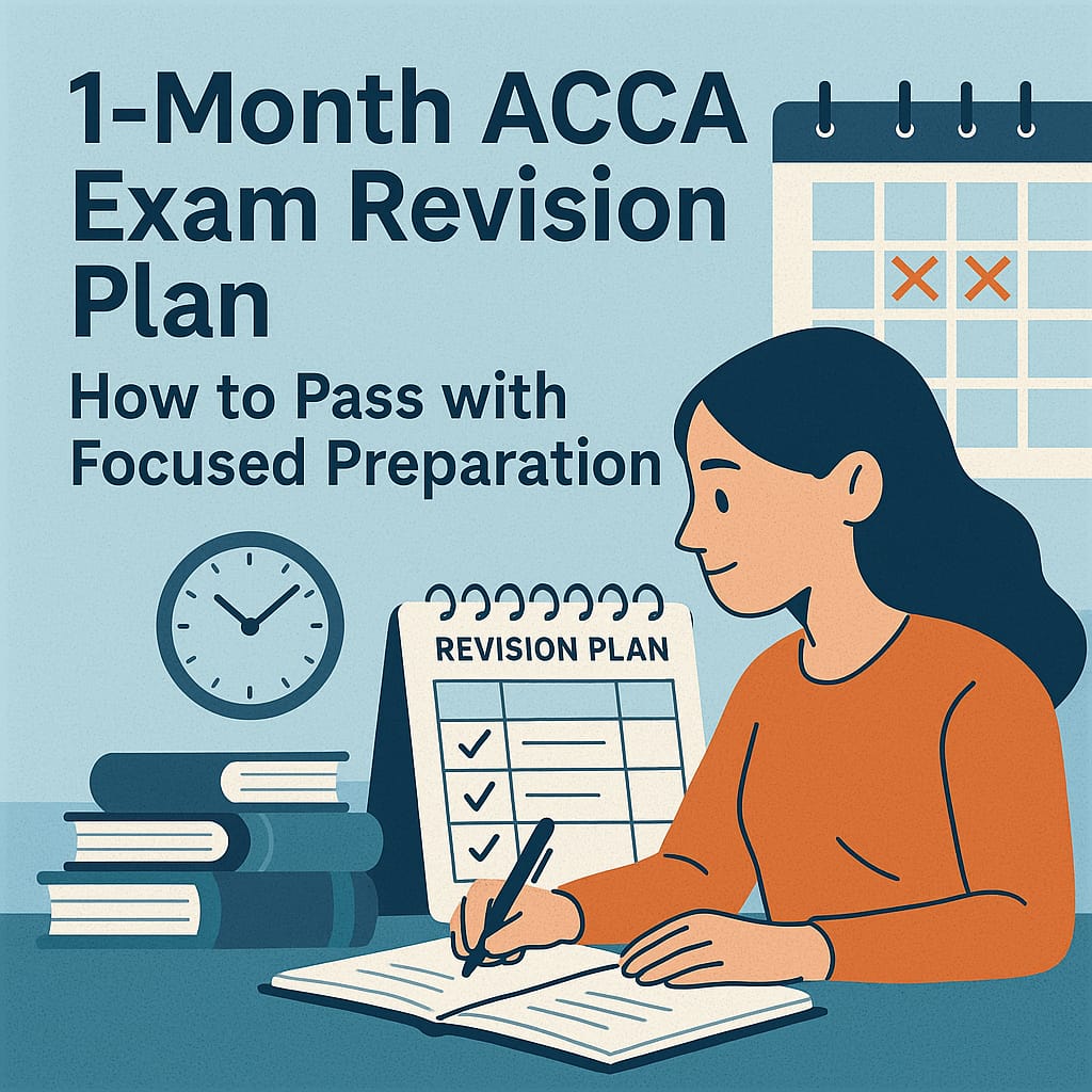 1-Month ACCA Exam Revision Plan: How to Pass with Focused Preparation