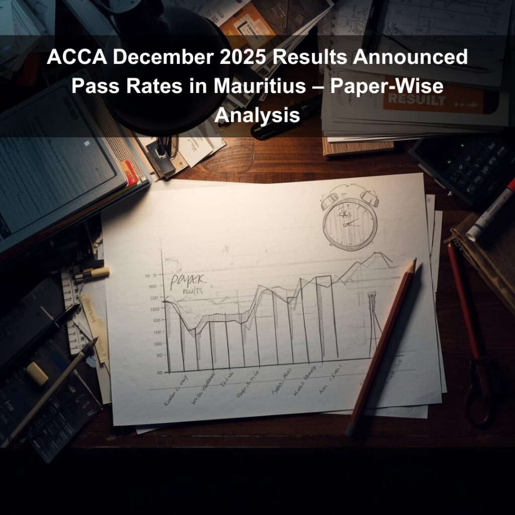ACCA December 2025 Results Announced: Pass Rates in Mauritius – Paper-Wise Analysis Primary