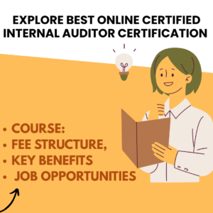 Explore Best online Certified Internal Auditor Certification