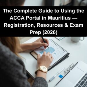 The Complete Guide to Using the ACCA Portal in Mauritius — Registration, Resources & Exam Prep (2026)