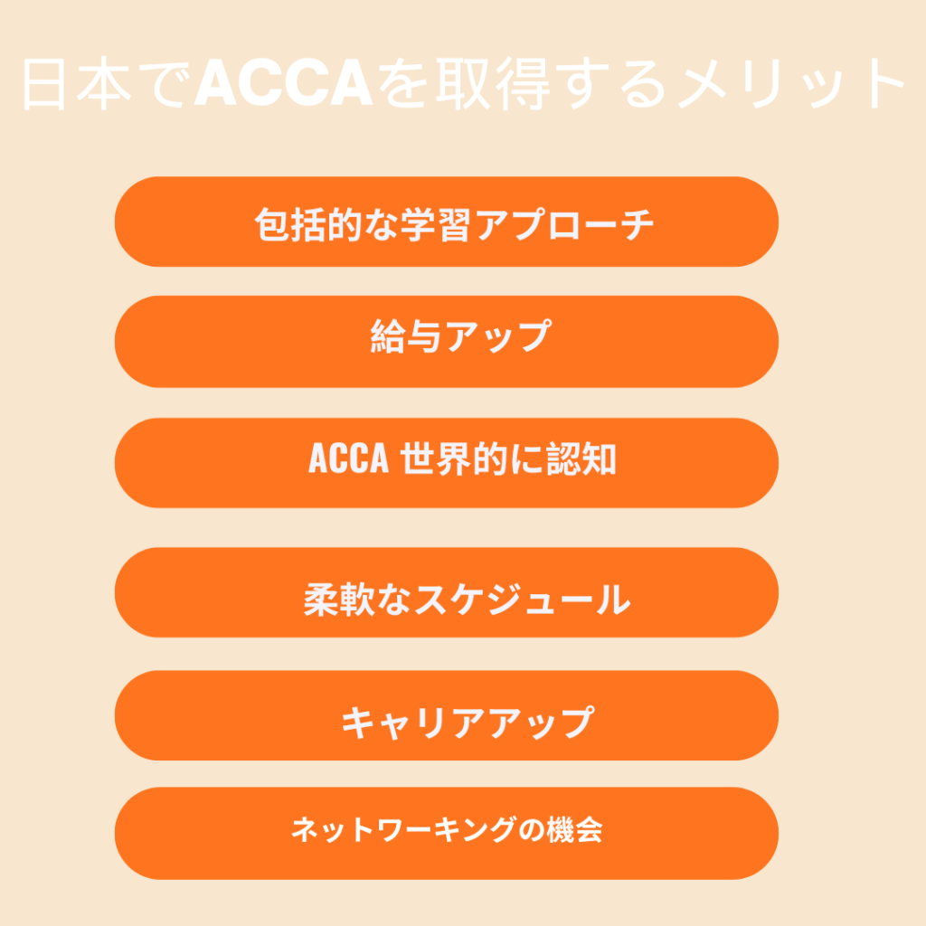 日本でACCAを取得するメリット
