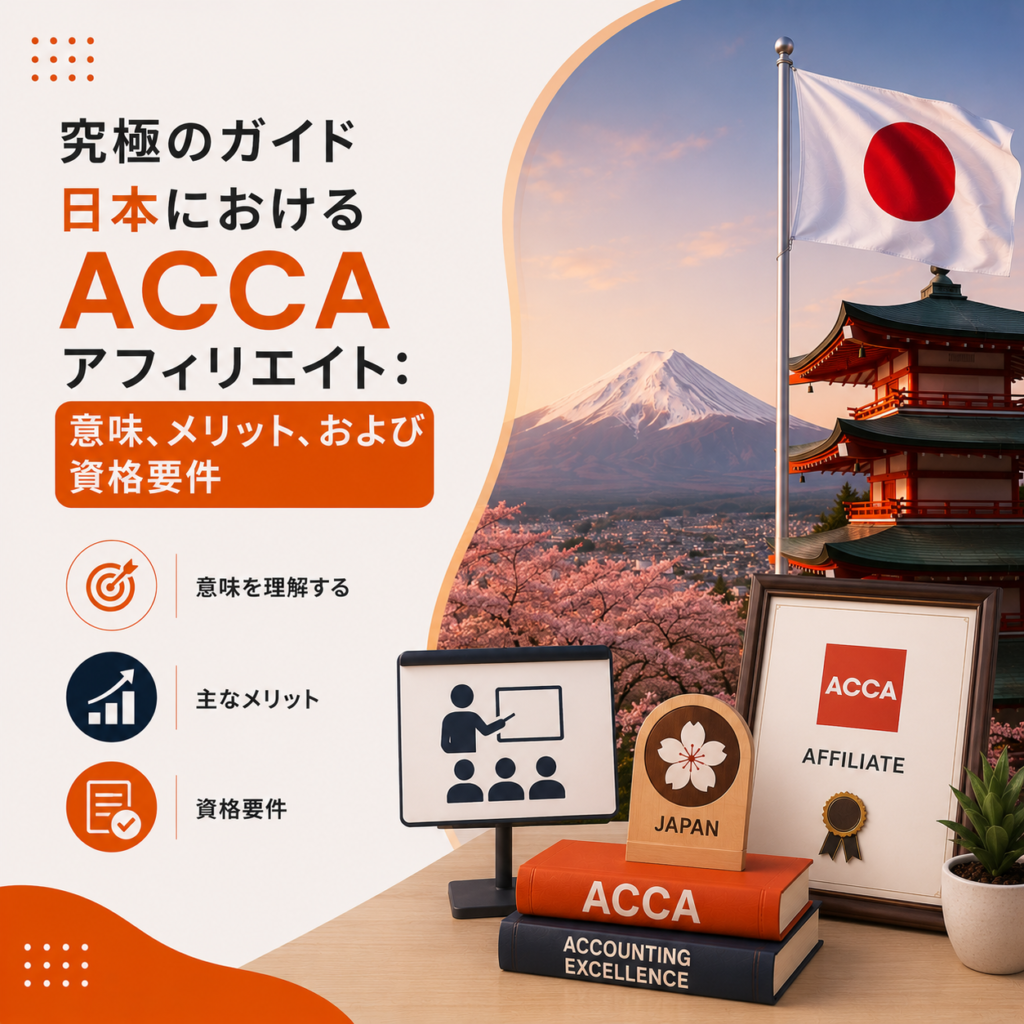 究極のガイド日本におけるACCAアフィリエイト：Best 意味、メリット、および資格要件