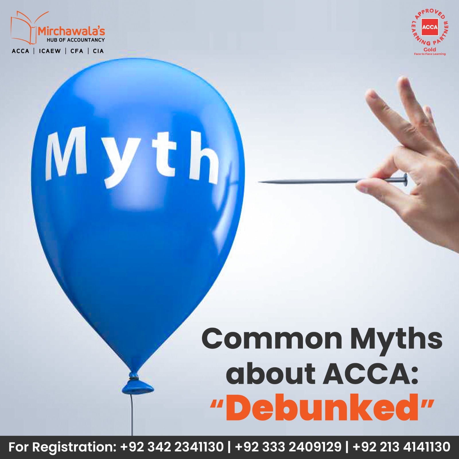 ACCA  is Tough Expensive and Other Common Myths about ACCA: “Debunked”