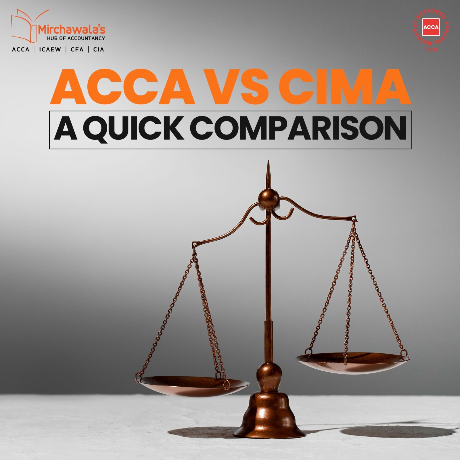 ACCA VS CIMA: A Quick Comparison