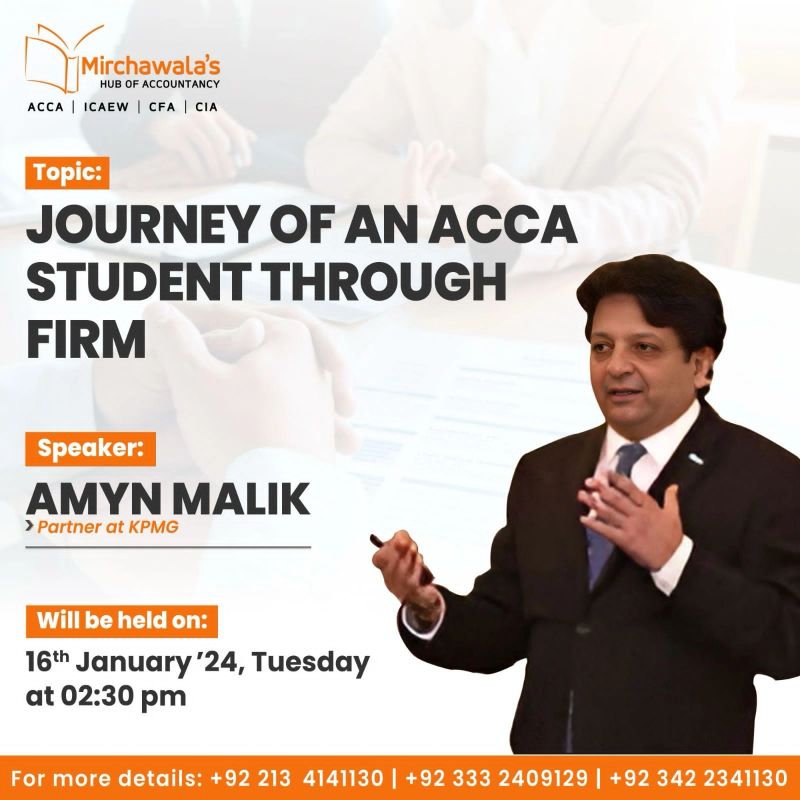 Journey of an ACCA student, Amyn Malik