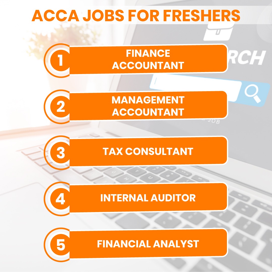 ACCA jobs for freshers