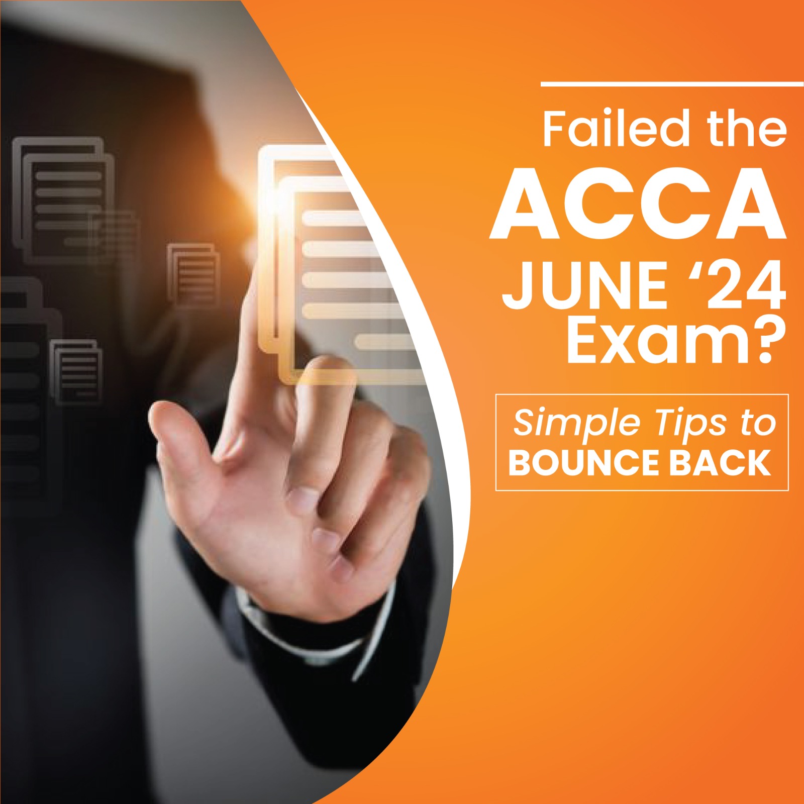 Failed the ACCA June 2024 Exam?  Simple Tips to Bounce Back